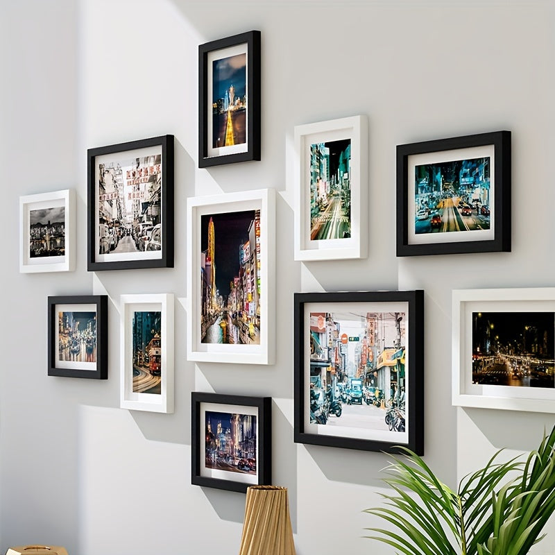 GallerySet - 11-Piece Frameless Photo Frame Set