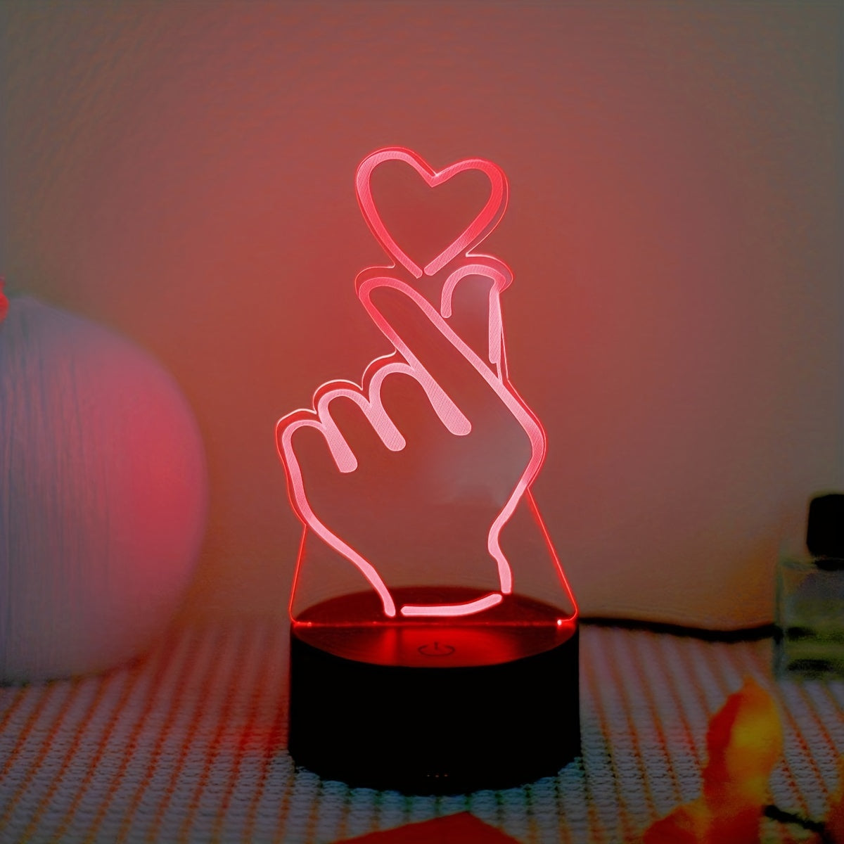 IllumiHeart - Touch-Control 7-Color LED Night Light