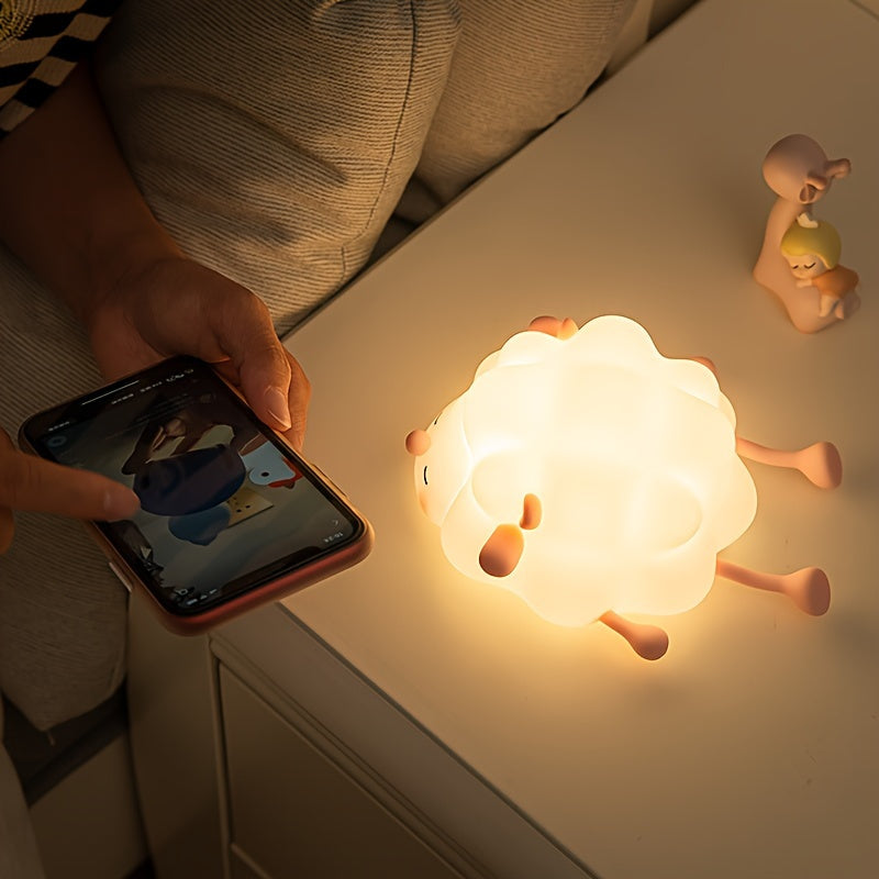 SheepGlow - Rechargeable USB LED Sheep Night Light