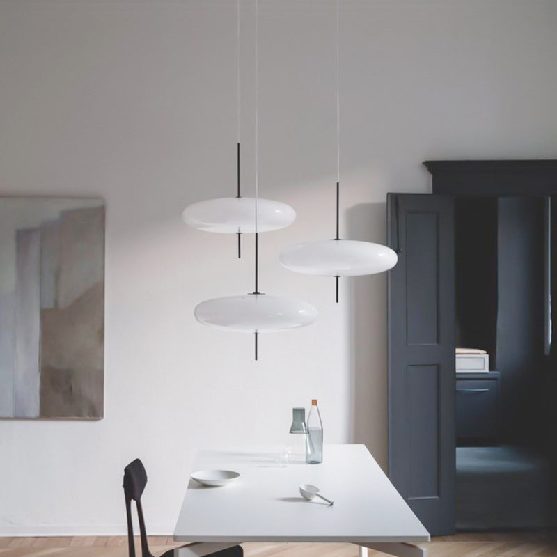 VintageAura Light - Elegant Oval Pendant Light for Any Room