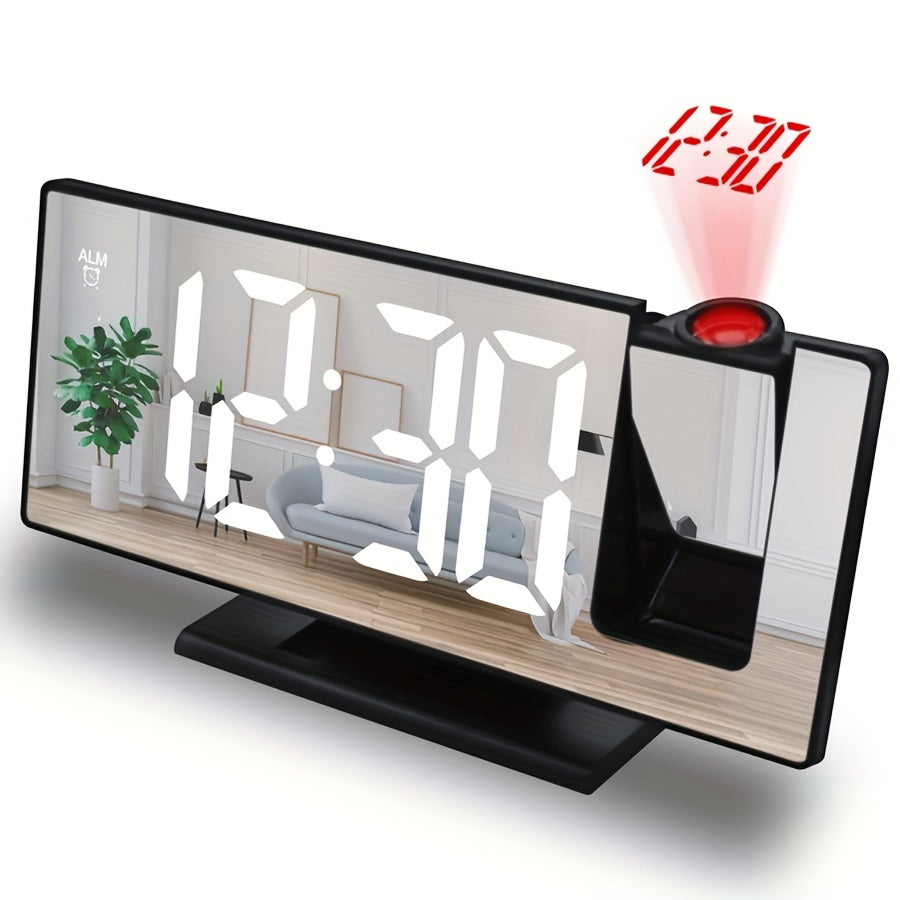 ProjectTime Clock - LED Mirror Clock with Time Projection