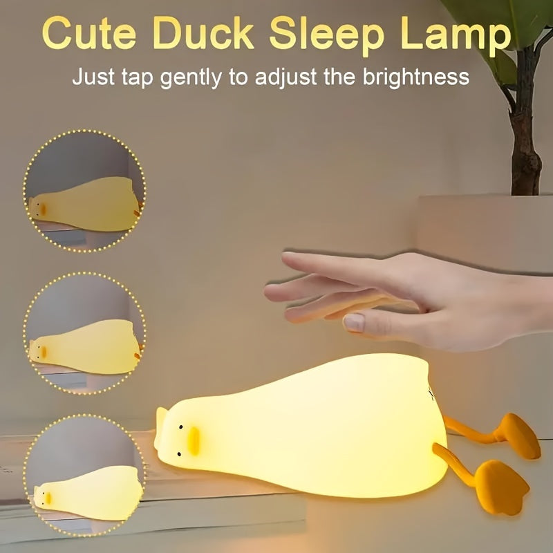 DuckGlow Lamp - Rechargeable LED Duck Mood Light