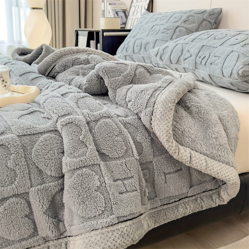 CozyCoral - Cozy Fleece Throw Blanket for All Seasons