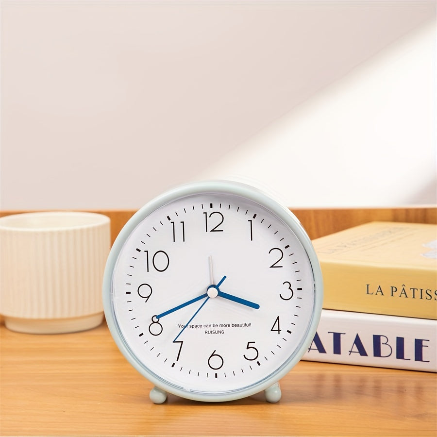 TickTockCharm - Minimalist Cartoon Analog Alarm Clock