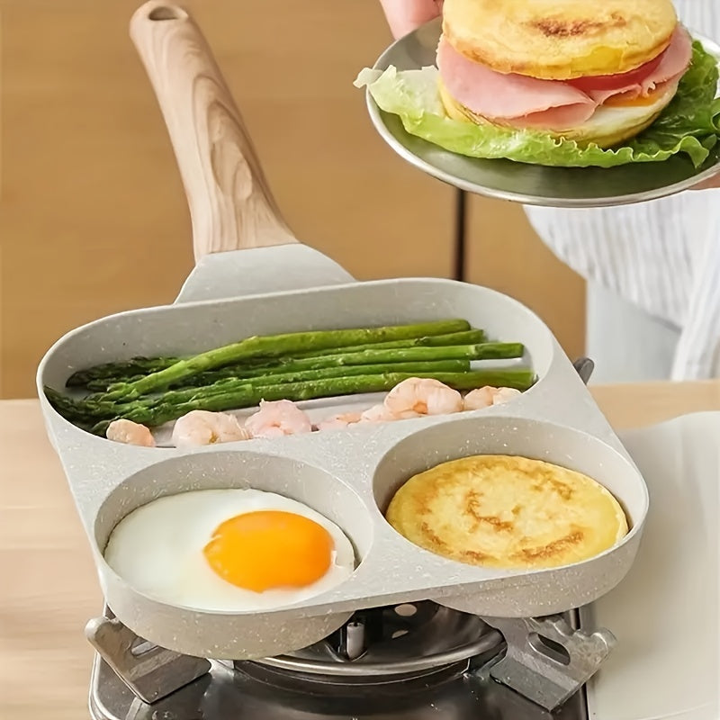 Quatro Cooking - 4-Compartment Pan for Cooking Multiple Dishes at Once