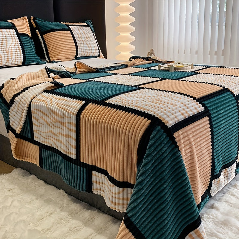MellowWeave - Soft Flannel Throw Blanket for All Seasons