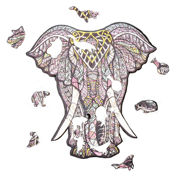 CreativeWood Puzzles - Unique Animal Wooden Jigsaw Puzzles