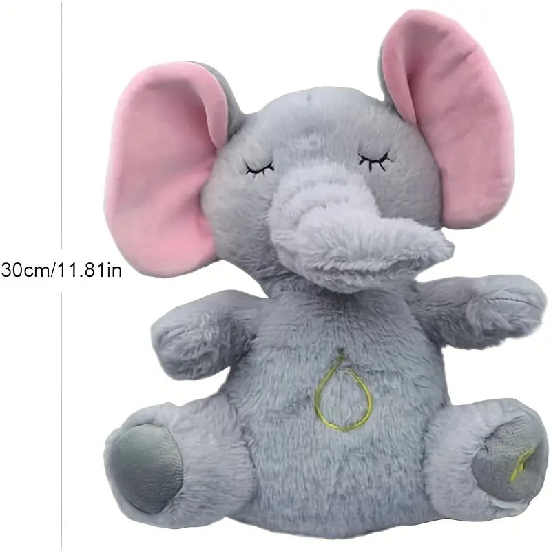 Kalmora - Breathing Elephant Plush, a Calming Companion for Peaceful Nights
