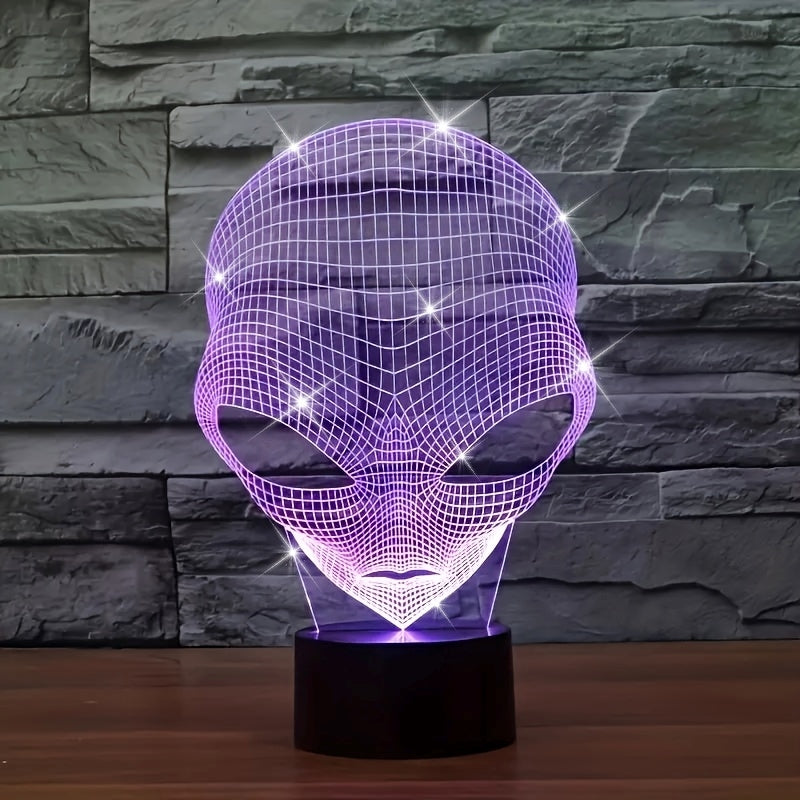 CosmicGlow Lamp - 3D LED Night Light with 7 Colors