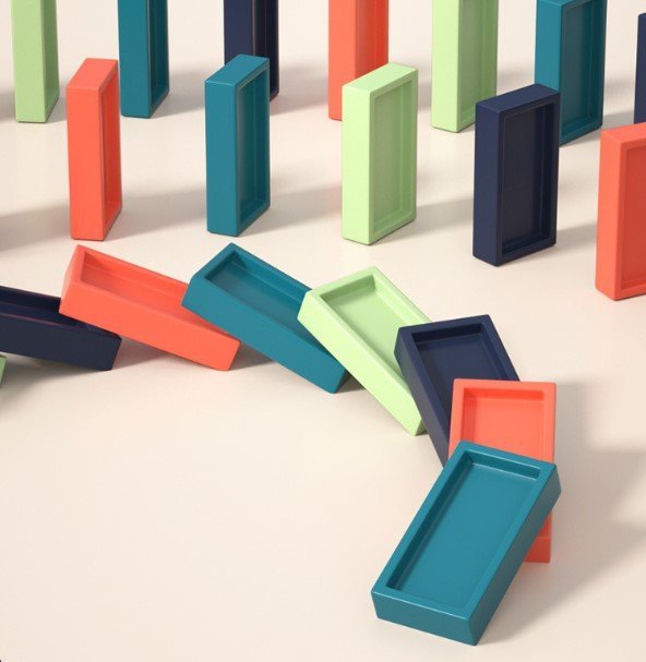 AutoDomino - Automatic Domino Laying Set