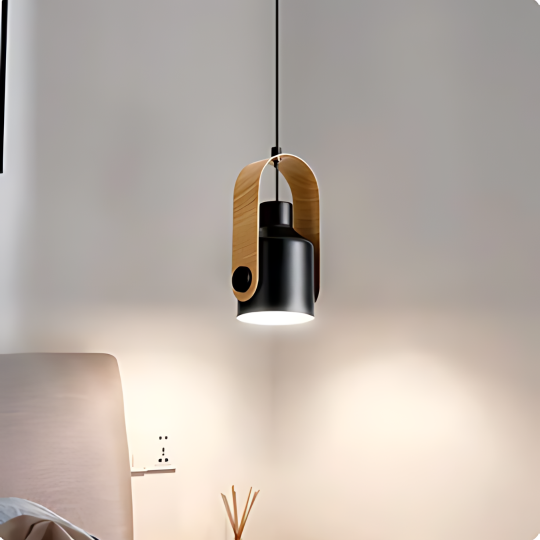 NimbusGlow - Modern Adjustable-Height Pendant Light with Minimalist Design
