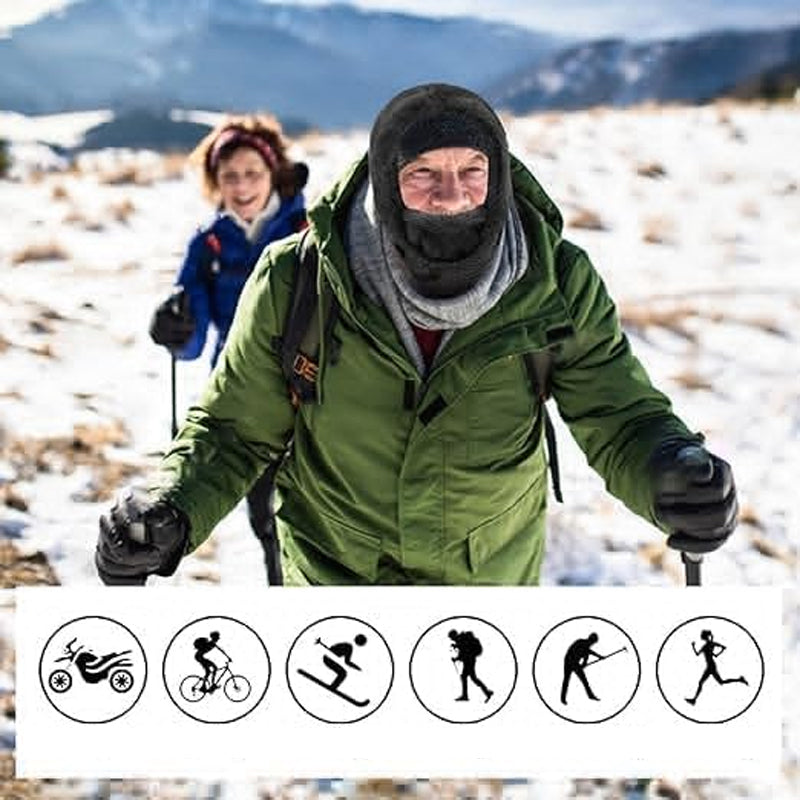 FrostGuard - 3-in-1 Windproof Winter Hat for -20C