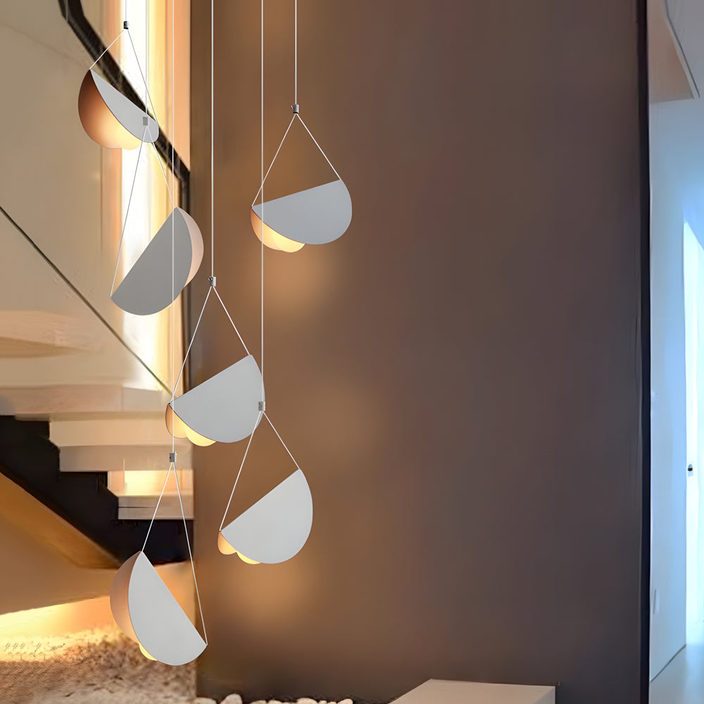 PureLuxe Pendant - Minimalist White Linear Suspension Light
