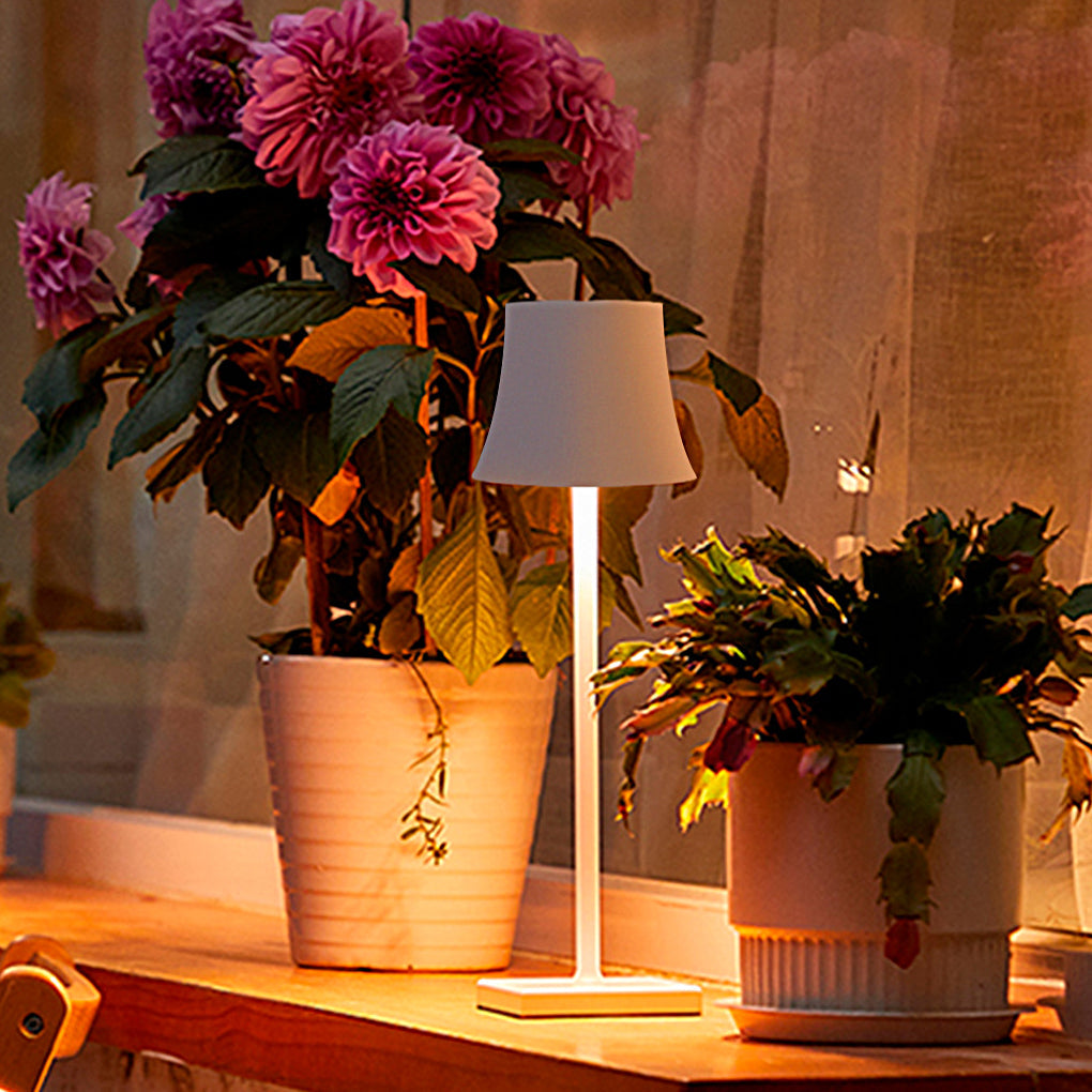 StylishGlow - Lampe de table tactile sans fil rechargeable
