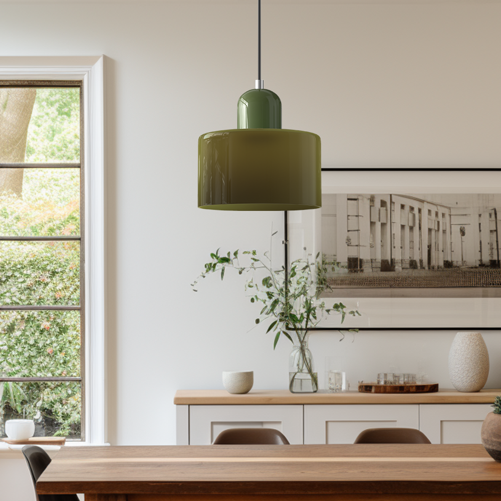 Bauhaus Creative Glass Pendant Light - Colored Glass for an Elegant Interior
