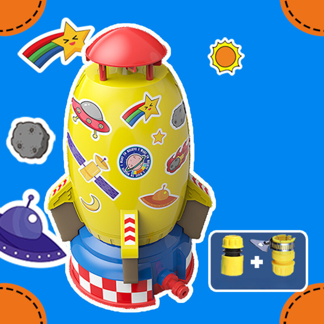 WaterBlast Rocket - Water Powered Outdoor Rocket Toy