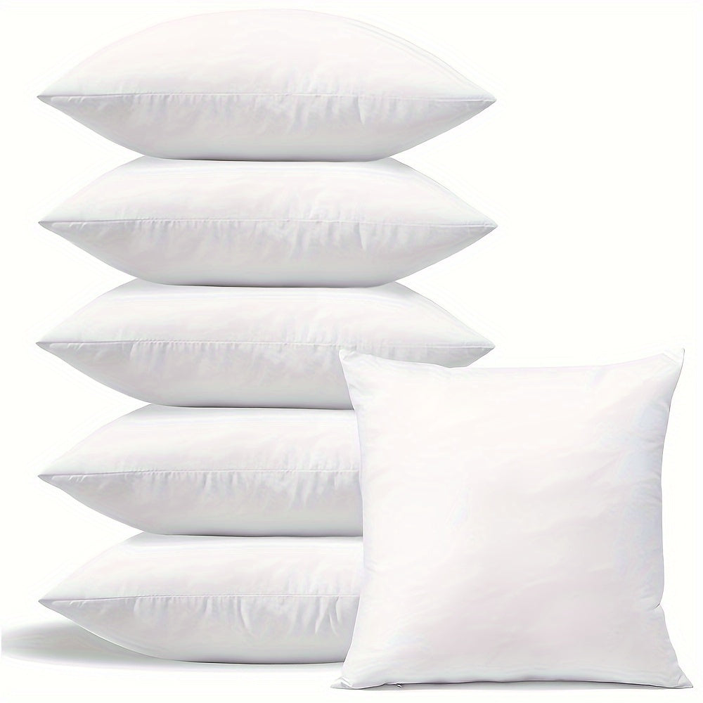 Cushion Comfort - Set of 6 Waterproof Plush Cushion Inserts