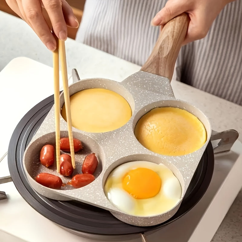 Quatro Cooking - 4-Compartment Pan for Cooking Multiple Dishes at Once