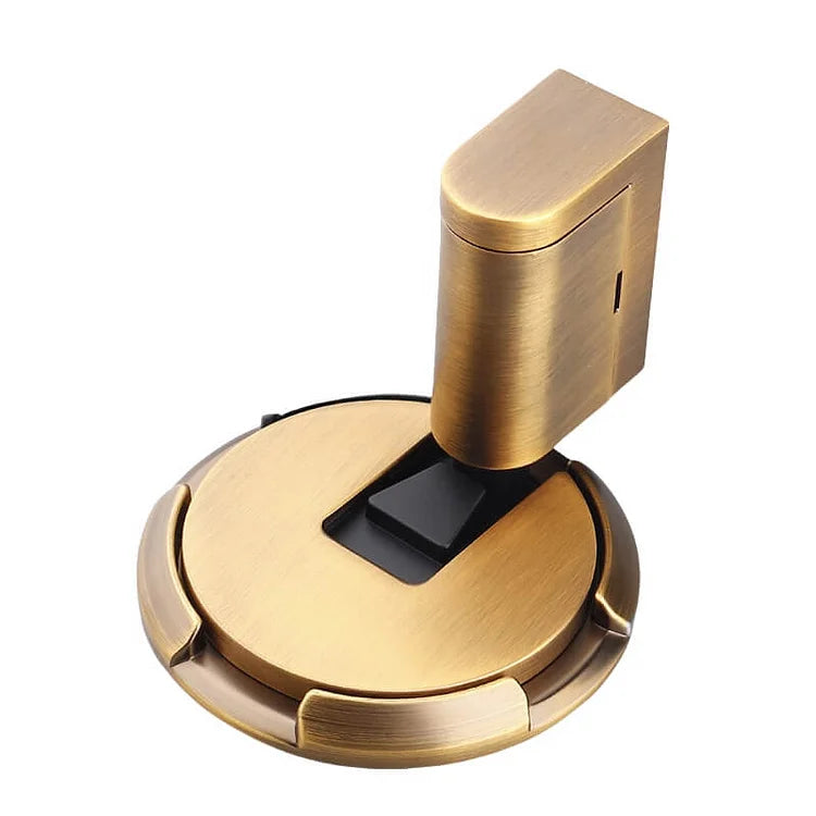 Mechanical Door Stopper - Adjustable Elegant Metal Door Stop