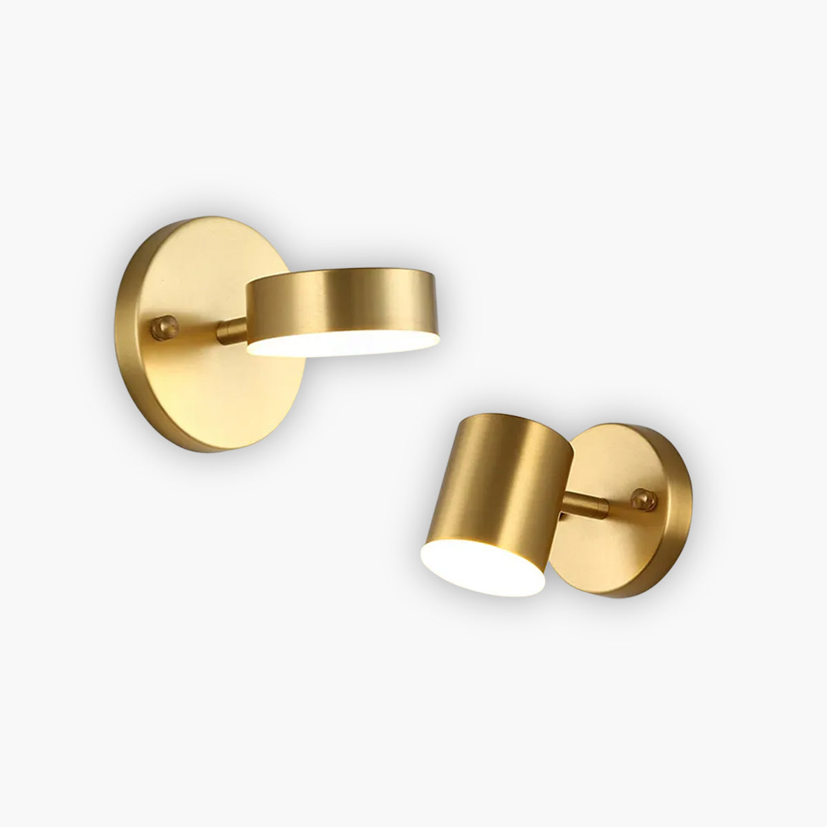 Scandinavian Copper LED Wall Sconces - Elegant Lighting for Your Home