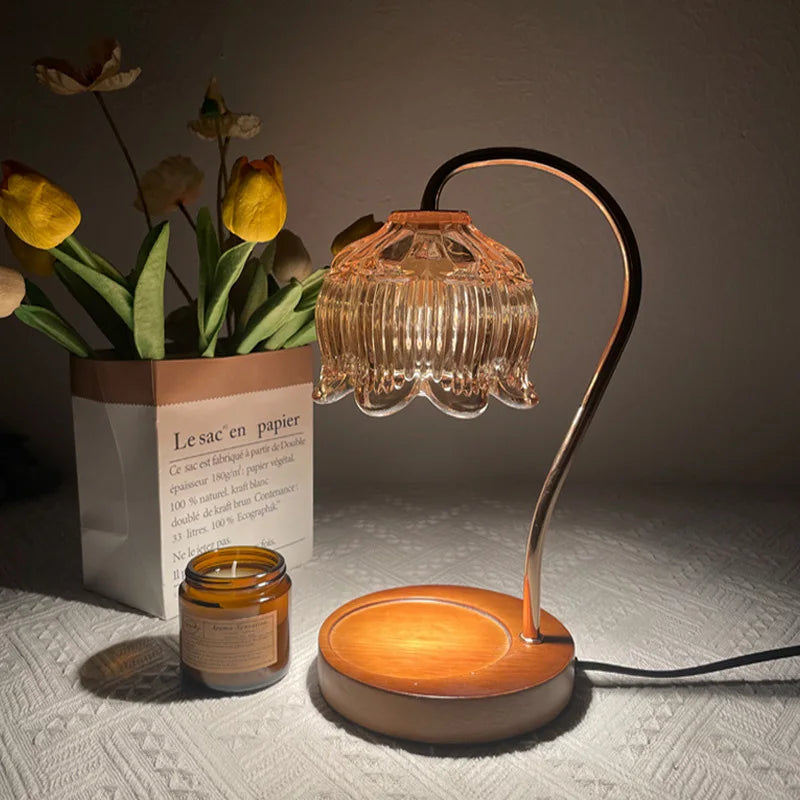 AntiqueAura - Vintage Retro Bedside Lamp