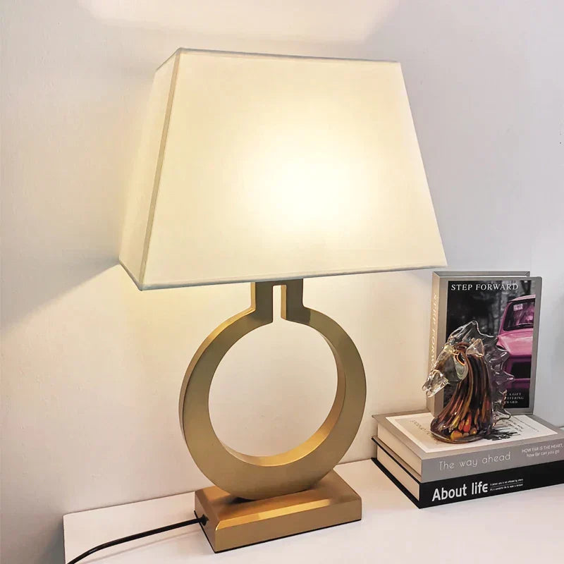 VillaGlow - Luxury Gold Designer Table Lamp