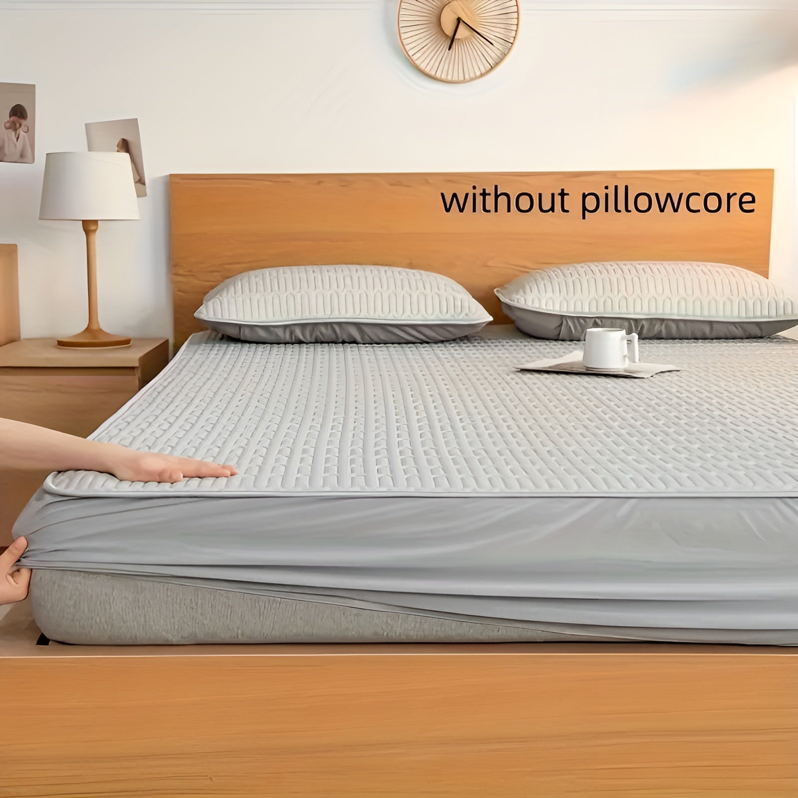 ChillDreams Set - Surmatelas en latex rafraîchissant et taies d'oreiller de luxe