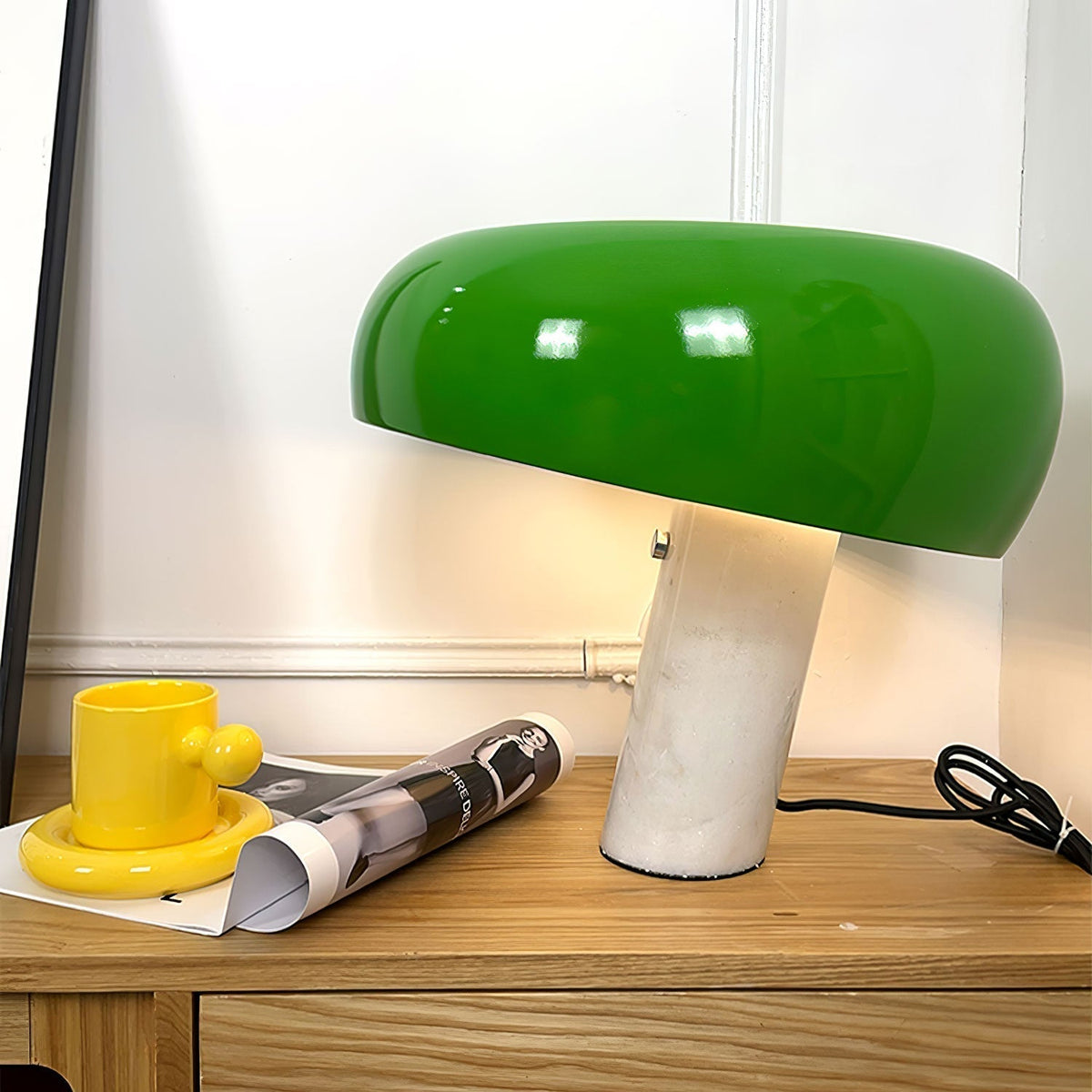 StoneGlow - Luxury Marble Table Lamp