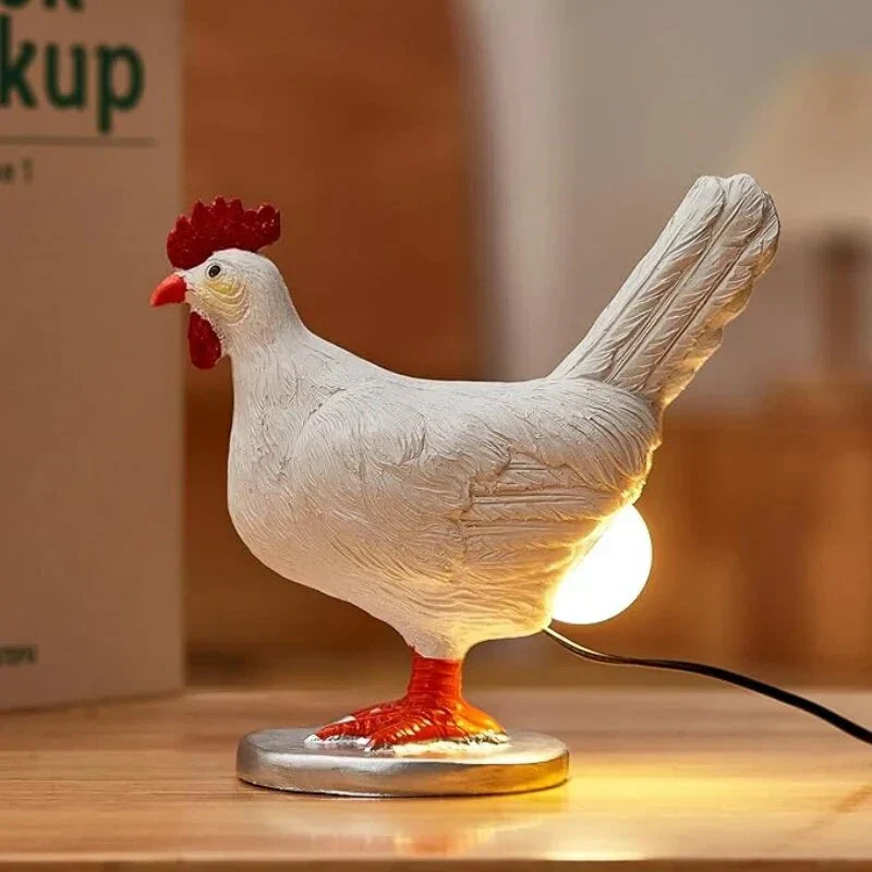 ChickLite - Lampe de Table Poule Ludique