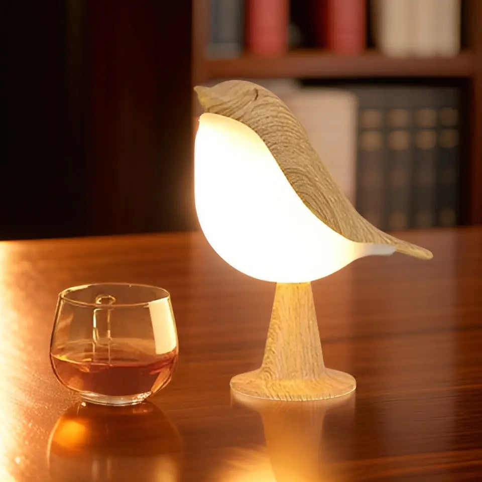 Wrensong - Bird-Shaped Ambient Lamp with Aromatherapy Diffuser