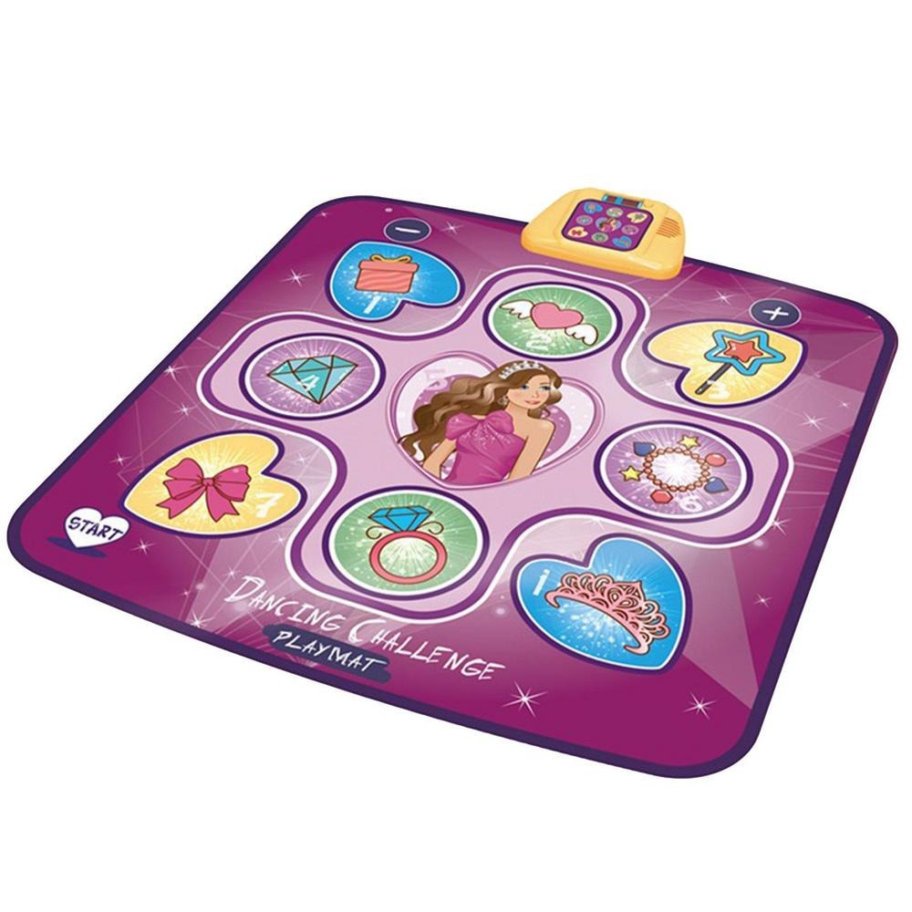RhythmGlow - Tapis de danse interactif LED pour enfants