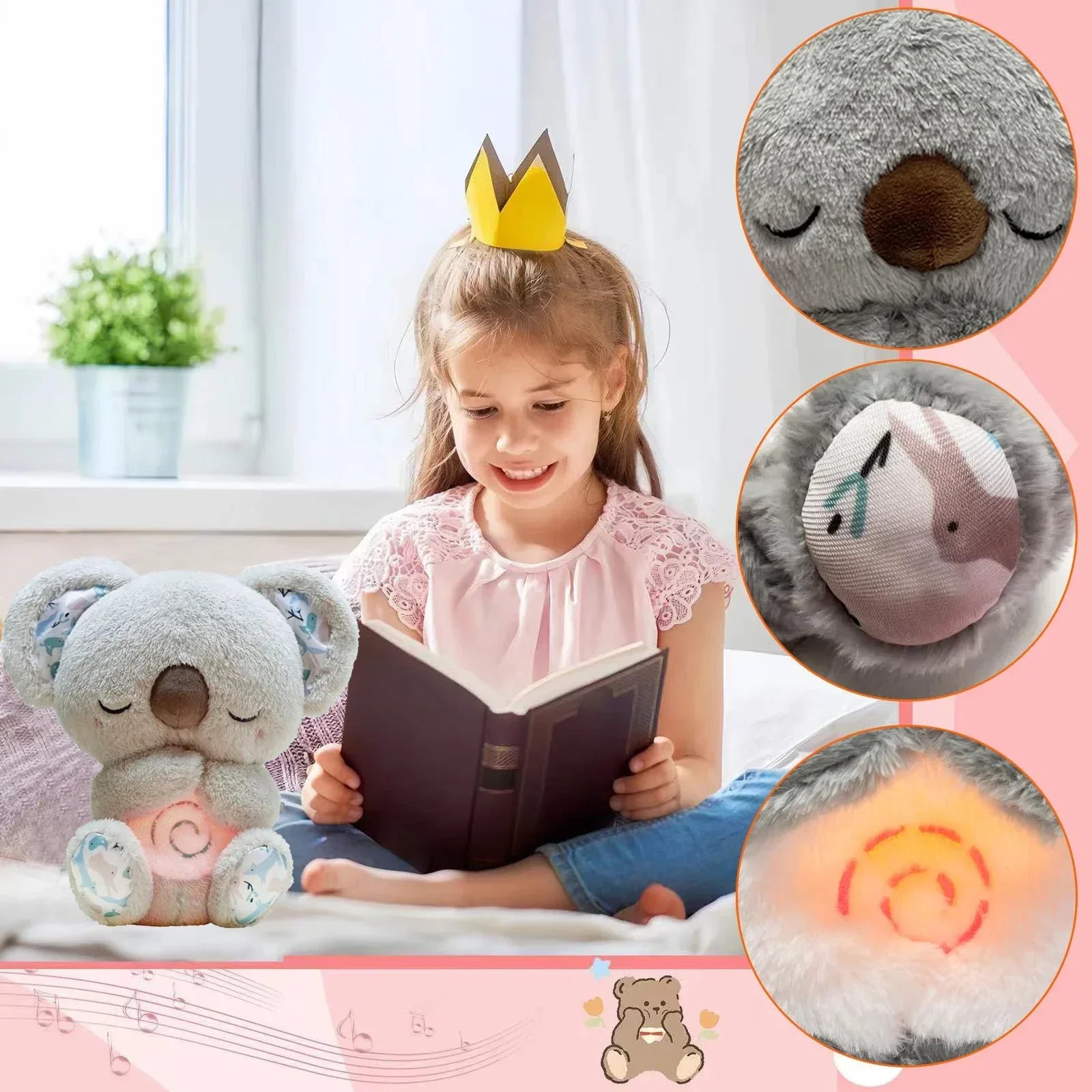 Koala Lullaby - Breathing Plush to Help Baby Sleep
