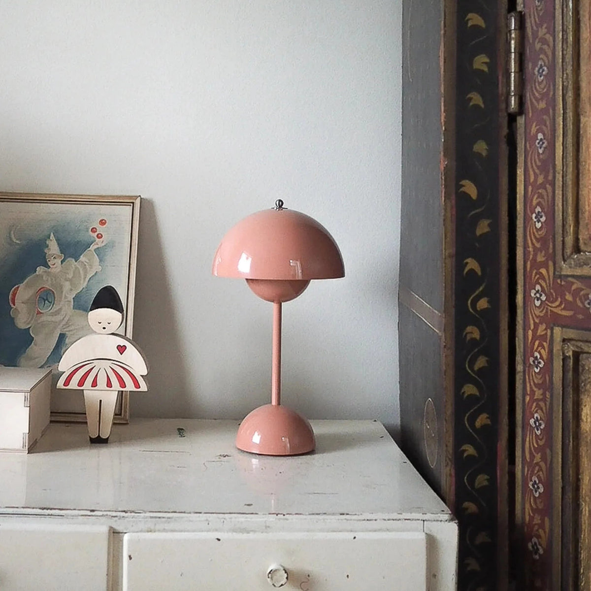 Retro Flowerlight - Rechargeable Wireless Touch Table Lamp