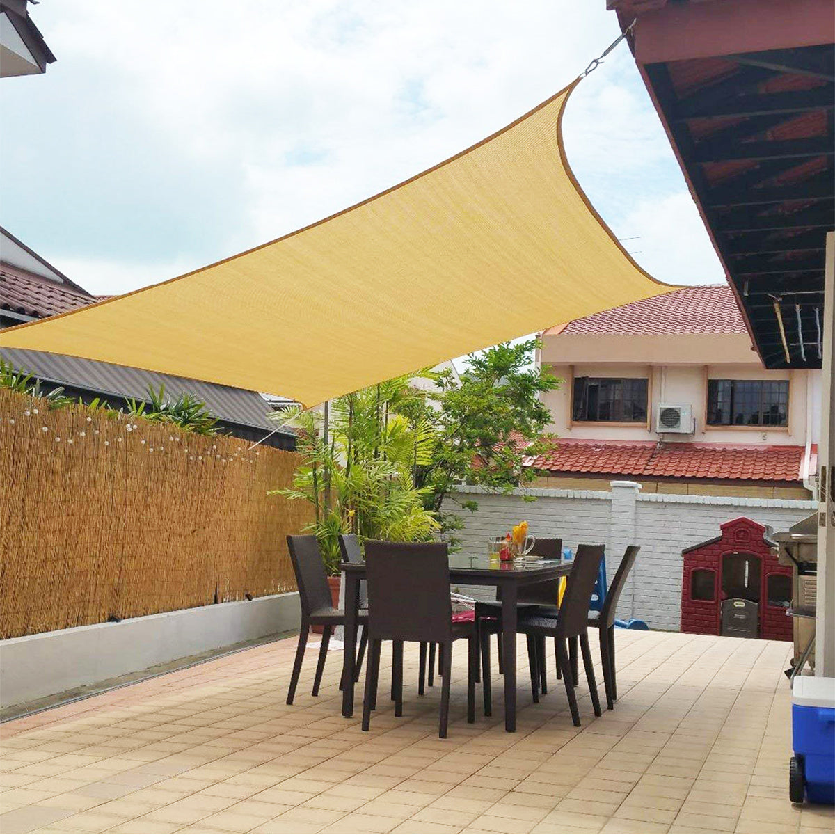 SunShade – Voile d'Ombrage Luxe Imperméable Jardin