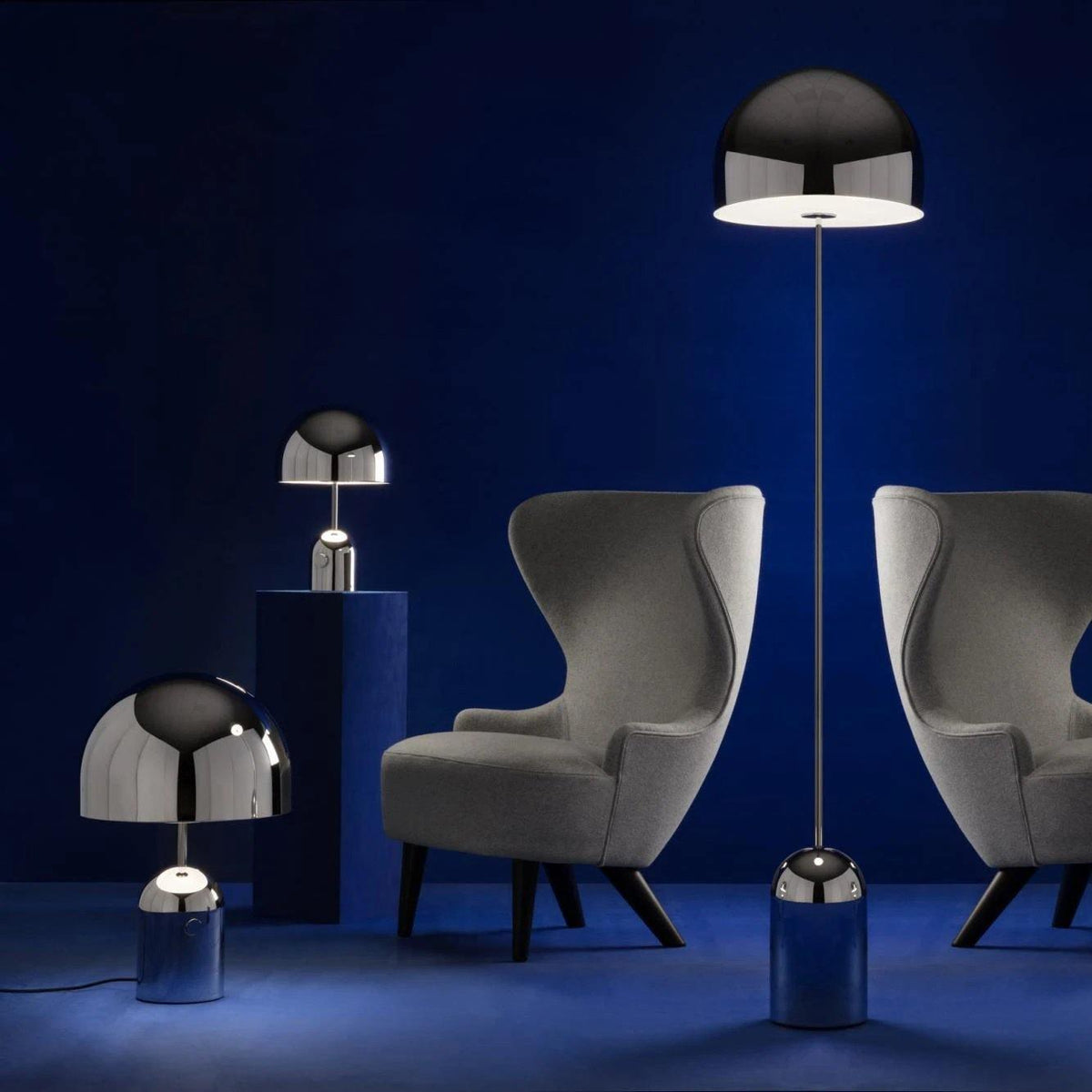 ChimeGlow Lamp - Elegant Bell-Shaped Lamp for the Home