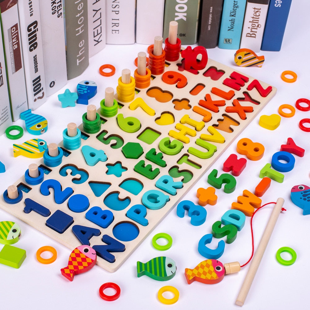 SafariExplorer - Wooden Montessori Busy Board for Babies