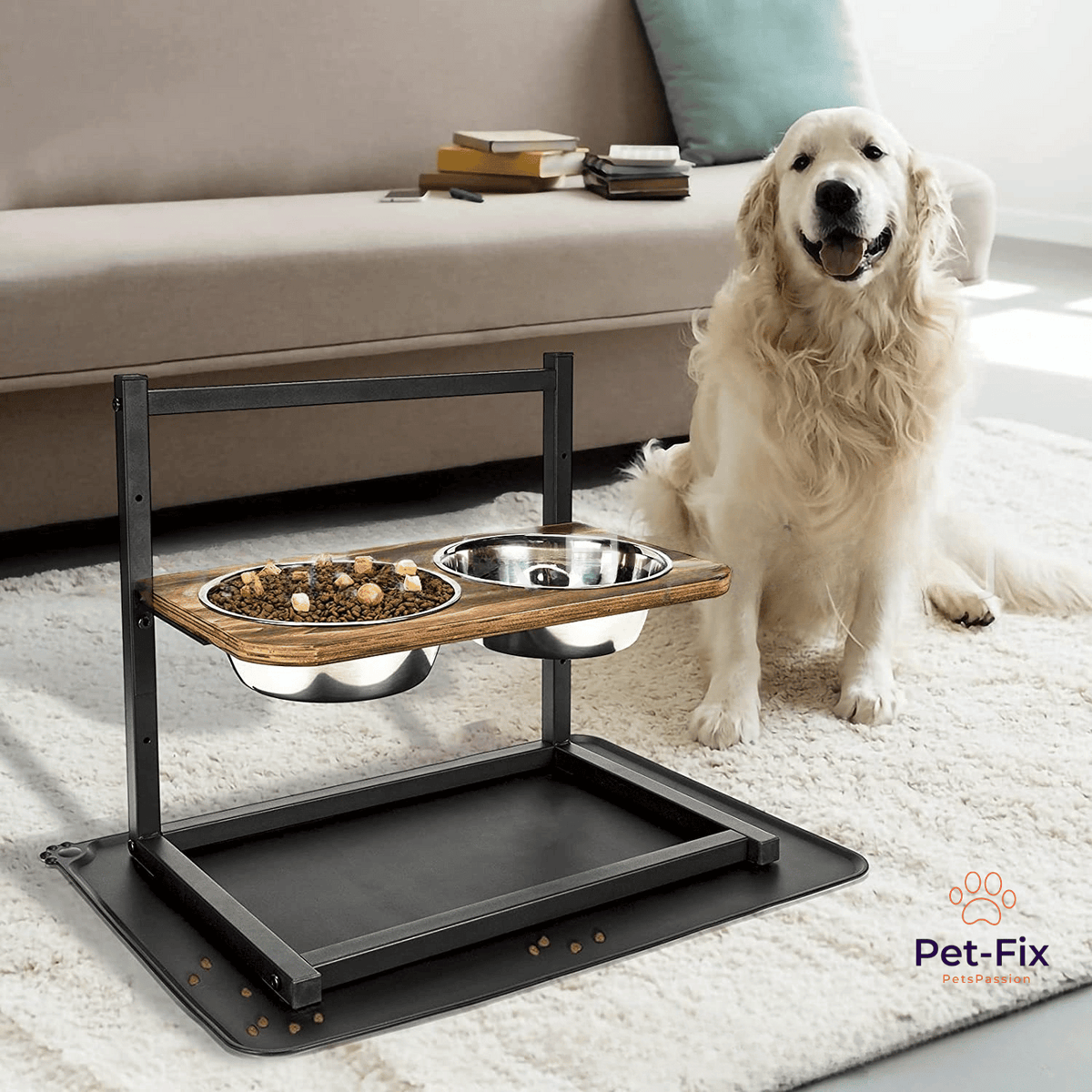 SnackHaven - Luxury Raised Feeding Station for Dogs