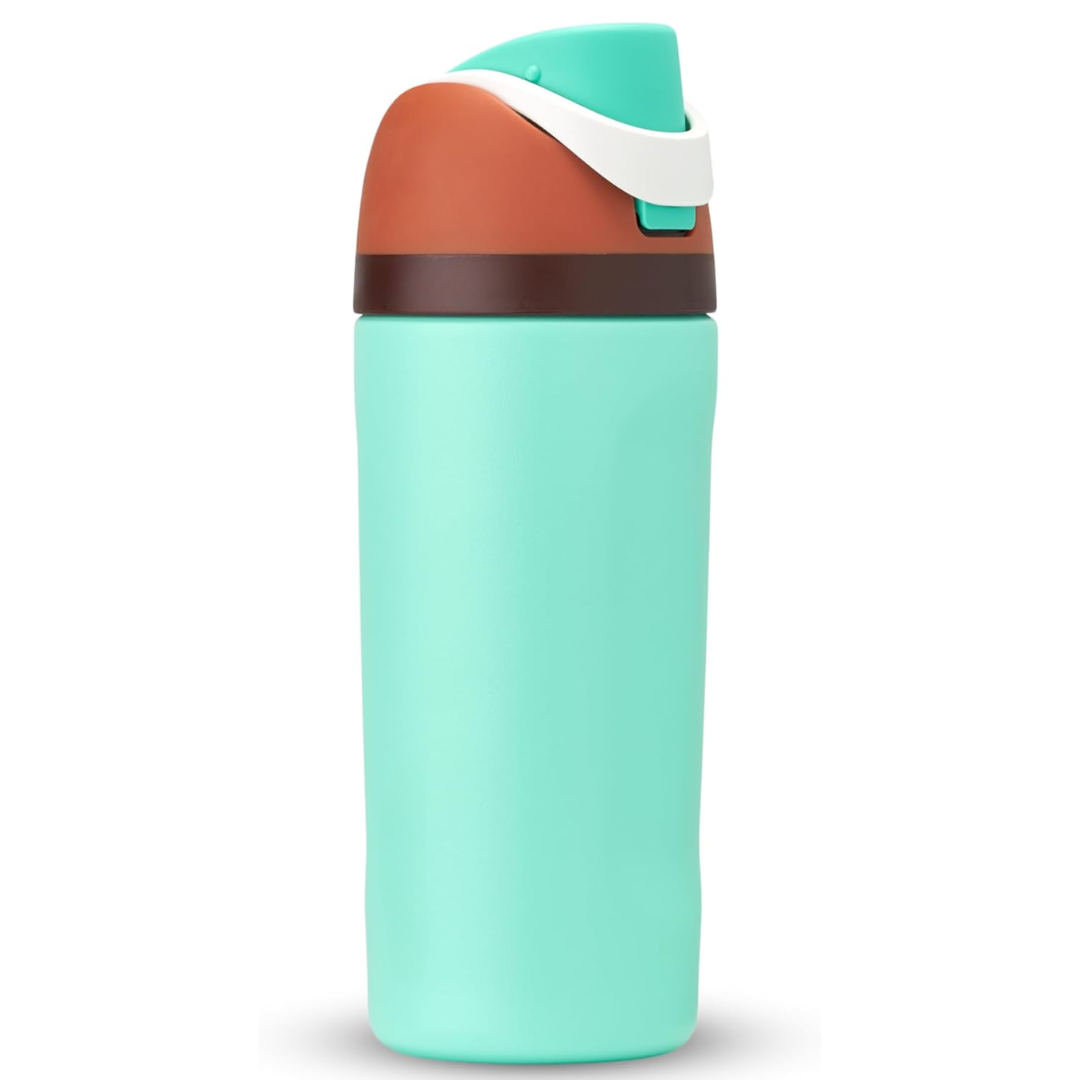 Bouteille Isotherme Inoxydable | Isolation Double Paroi avec Paille Intégrée | Parfait pour Boissons Froides et Chaudes 9