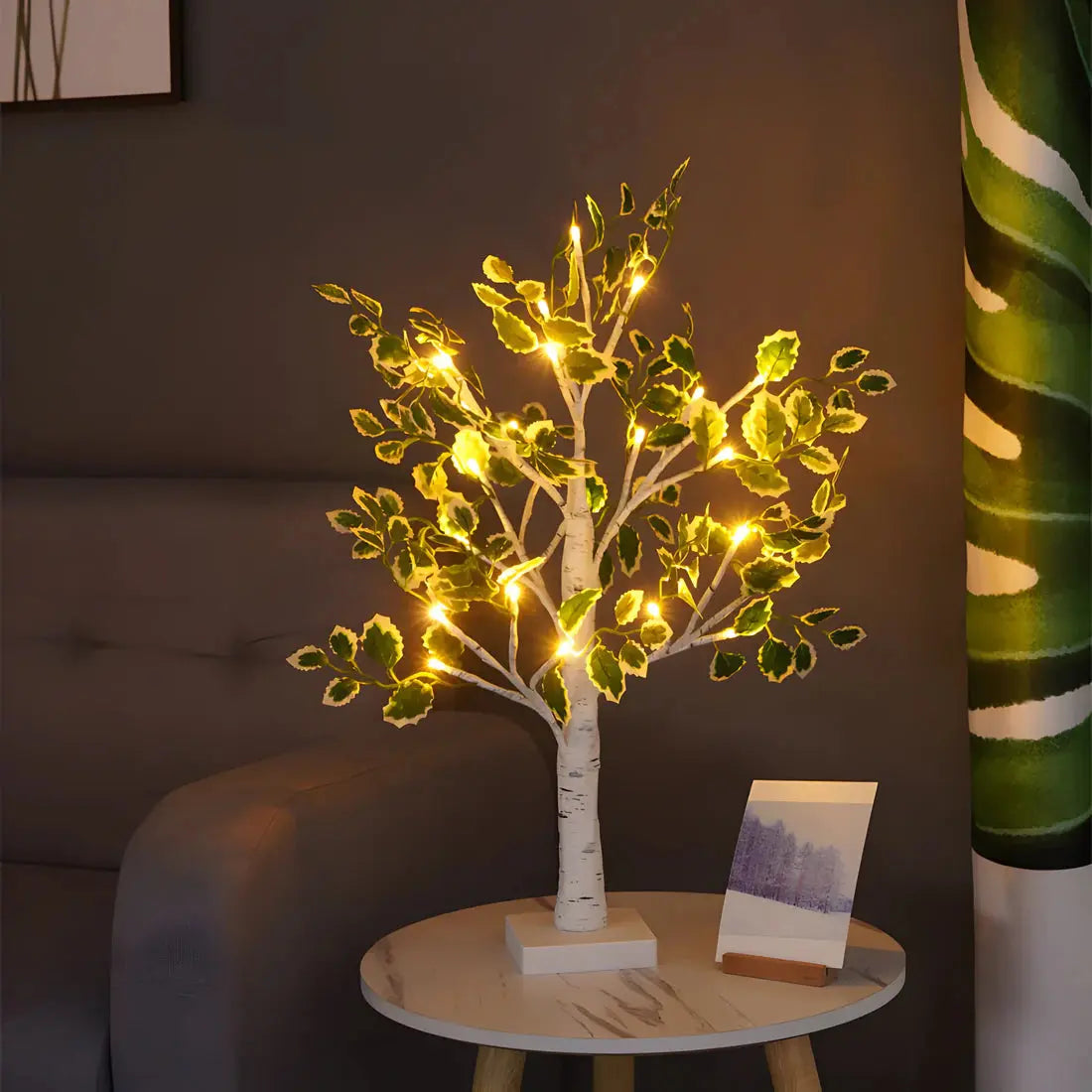 Yorwood - Warm White LED Tree Table Lamp