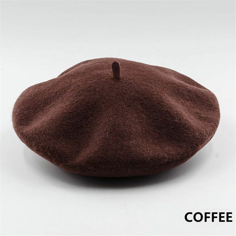 WoolCharm - Luxury Wool Beret for Winter Comfort