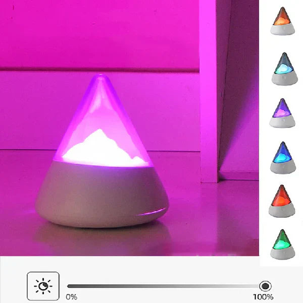 IceGlow - Veilleuse LED Iceberg Design Sans Fil