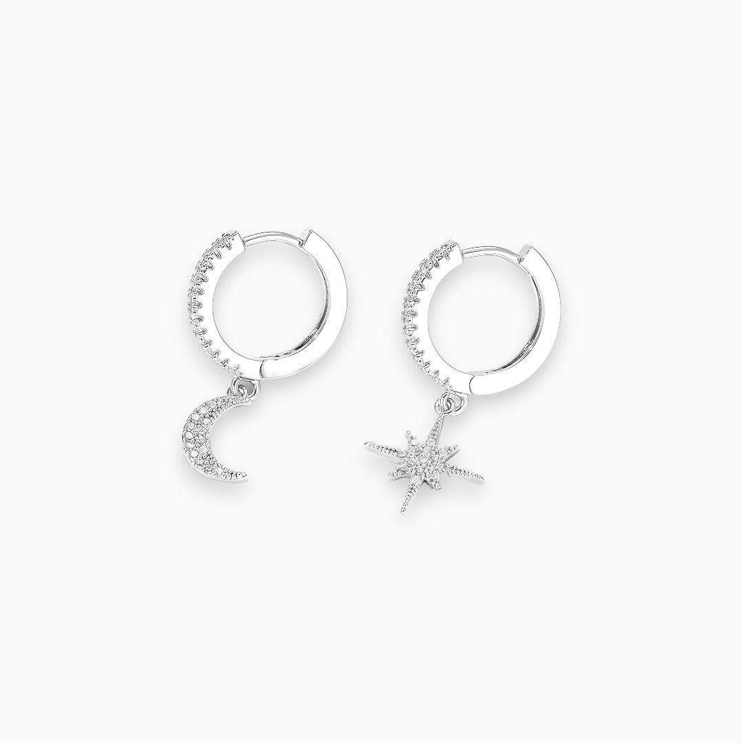 Lyra - Boucles d'oreilles pendantes Twilight Sparkle élégantes
