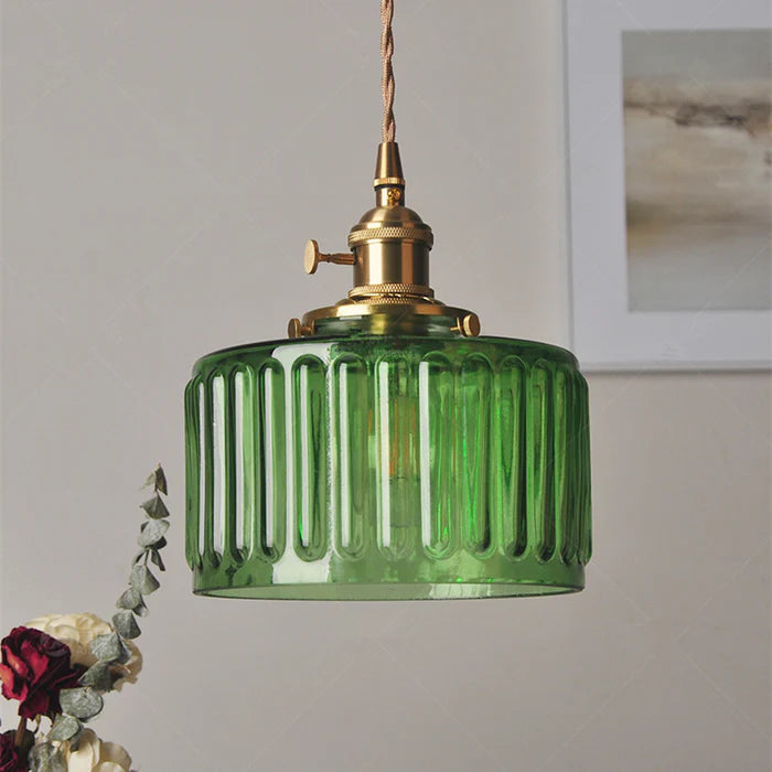 CrystalGlare - Vintage Crystal Glass Pendant Light