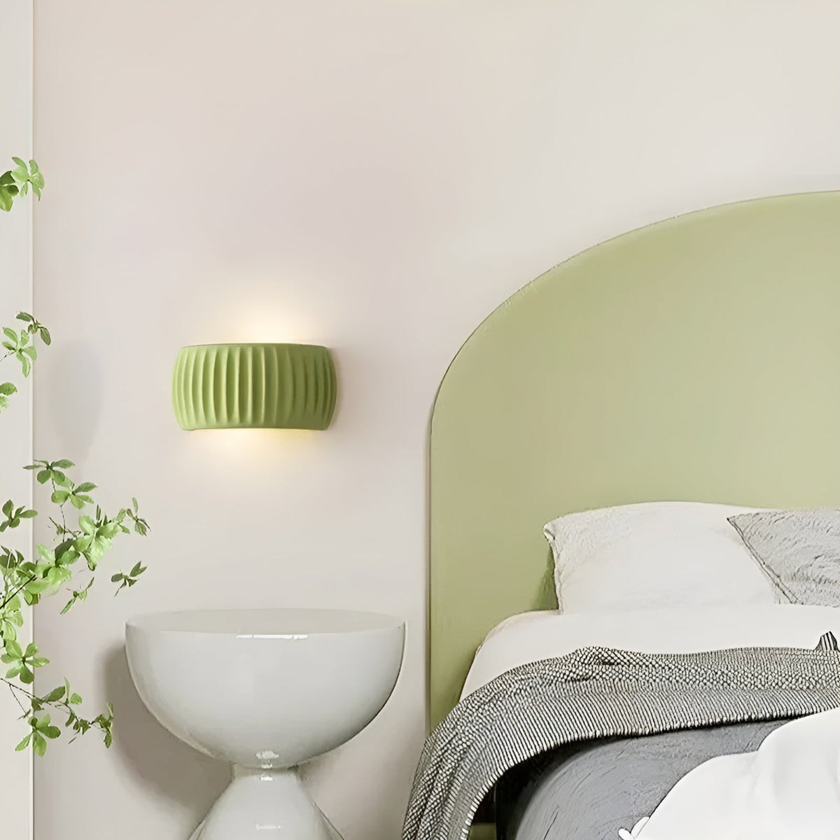 Lanzotti - Elegant Scandinavian Fluted LED Wall Sconce