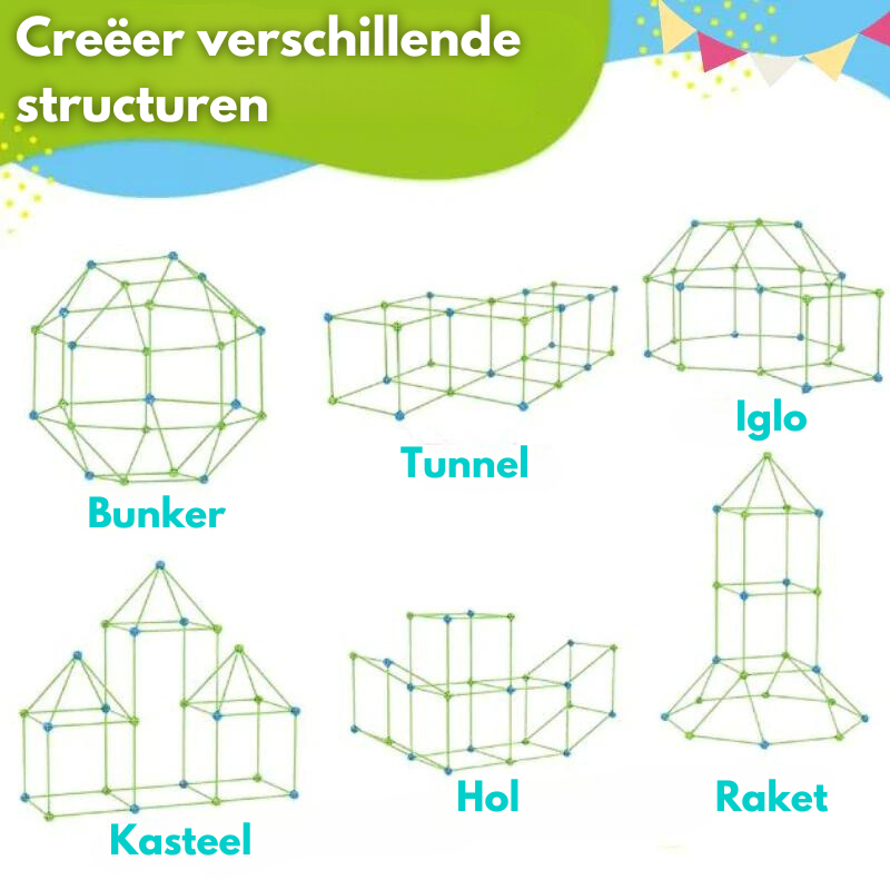 Wonderlandkit - Kit de construction créatif qui stimule l'imagination des enfants