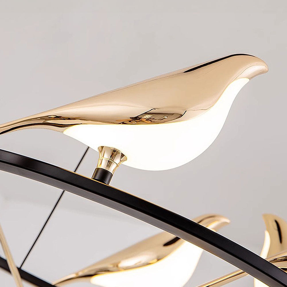 BirdLume Light - Bird-Inspired LED Pendant for Modern Interiors