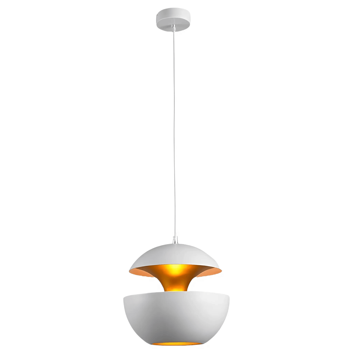 GoldGlow - Luxury Gold Pendant Light for Elegant Dining Rooms