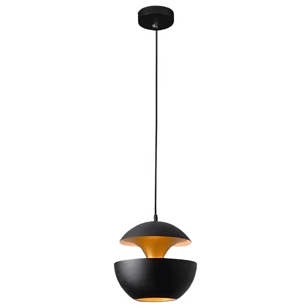 GoldGlow - Luxury Gold Pendant Light for Elegant Dining Rooms
