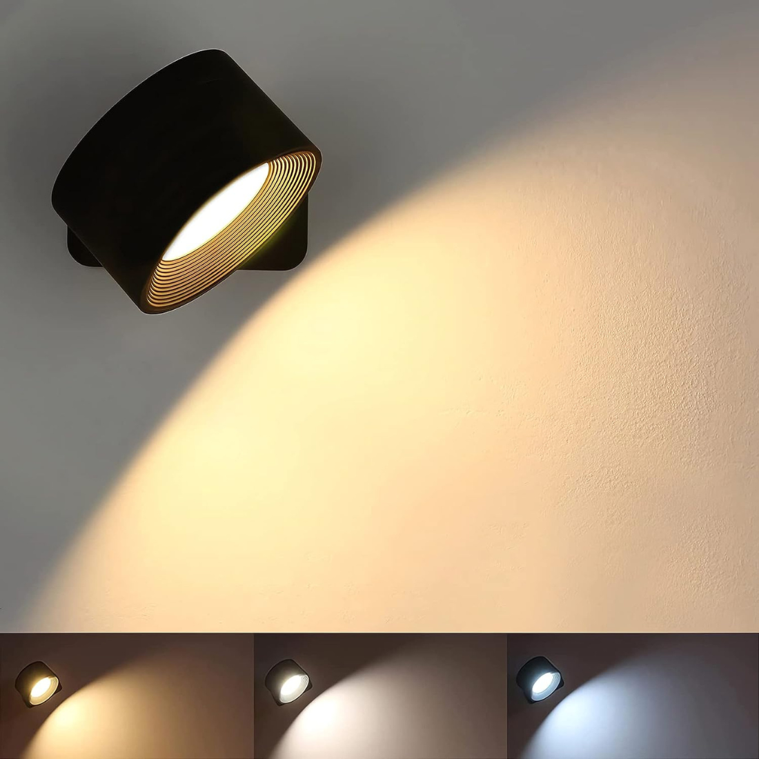 FlexiLamp - Rechargeable Wireless 360° LED Wall Light