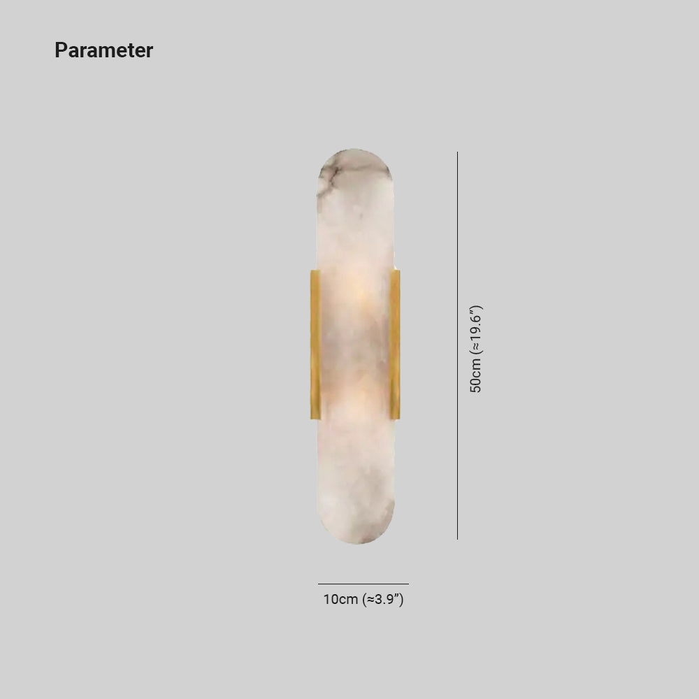 DolomiteNoirOr | Élégante Applique Murale Design LED pour Chambre et Salon 2